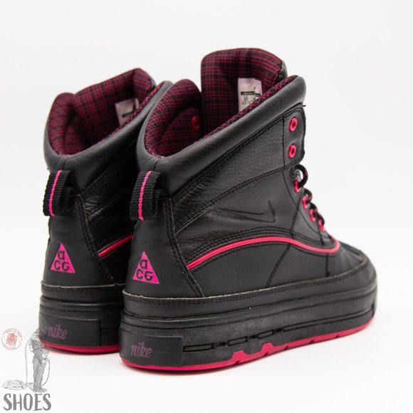 Nike ACG Woodside 2 High GS 'Black Fireberry' - Youth Size 6 - Picture 5 of 14